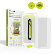 iPhone Air Mobile Origin Yellow case-friendly ochranné sklo s aplikátorom, 2 ks