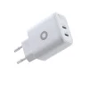 Mobile Origin MO19 GaN 65W sieťová nabíjačka s dvoma USB-C portami biela thumbnail