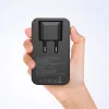 Mobile Origin 65 W GaN III Slim sieťová nabíjačka s 2× USB-C a USB-A konektormi, biela thumbnail