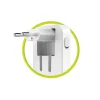 Mobile Origin 65W GaN III Slim hálózati töltő 2× USB-C és USB-A csatlakozóval, fekete thumbnail