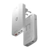 Mobile Origin 65 W GaN III Slim sieťová nabíjačka s 2× USB-C a USB-A konektormi, biela thumbnail