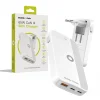 Mobile Origin 65 W GaN III Slim sieťová nabíjačka s 2× USB-C a USB-A konektormi, biela thumbnail