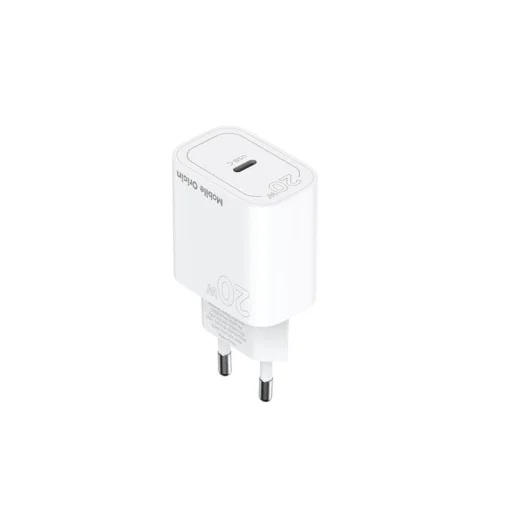 Mobile Origin PD20W MO11 20 W USB-C sieťová nabíjačka, biela - 4
