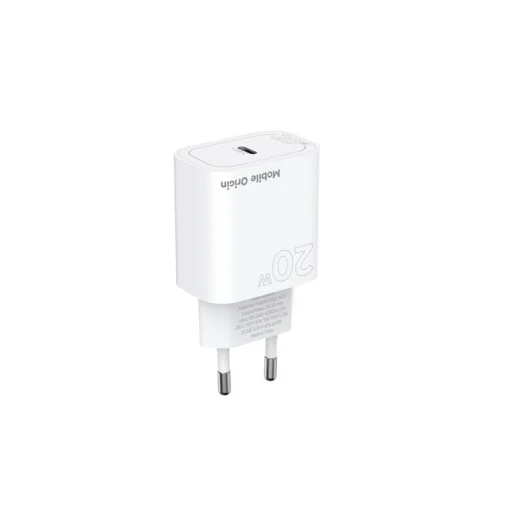 Mobile Origin PD20W MO11 20 W USB-C sieťová nabíjačka, biela - 5
