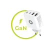 Mobile Origin PW22 40W GaN hálózati töltő 2 USB-C és 2 USB-A porttal, fehér thumbnail