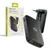 Mobile Origin 65W GaN III Slim hálózati töltő 2× USB-C és USB-A csatlakozóval, fekete thumbnail