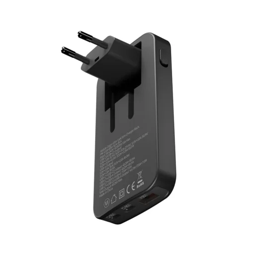 Mobile Origin 65W GaN III Slim sieťová nabíjačka s 2× USB-C a USB-A konektormi, čierna - 15