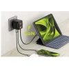 Mobile Origin PW3 65W GaN nabíjačka s displejom, so zaťahovacím USB-C káblom a konektormi USB-C a USB-A thumbnail