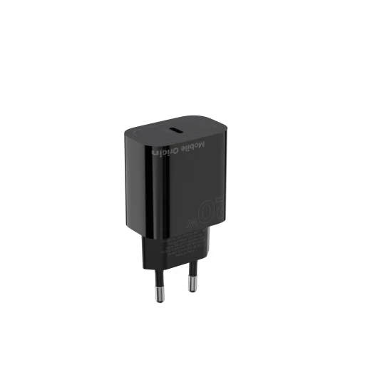 Mobile Origin PD20W MO11 sieťová nabíjačka, čierna, USB-C - 4