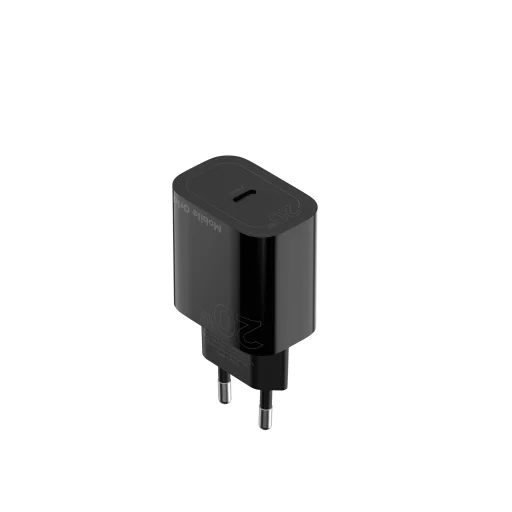 Mobile Origin PD20W MO11 sieťová nabíjačka, čierna, USB-C - 7