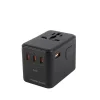 Mobile Origin PW5 67 W-os GaN utazóadapter EU/UK/US/AUS, 3× USB-C és USB-A, fekete thumbnail