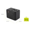 Mobile Origin PW5 67W GaN cestovný adaptér EU/UK/US/AUS, 3× USB-C a USB-A, čierny thumbnail