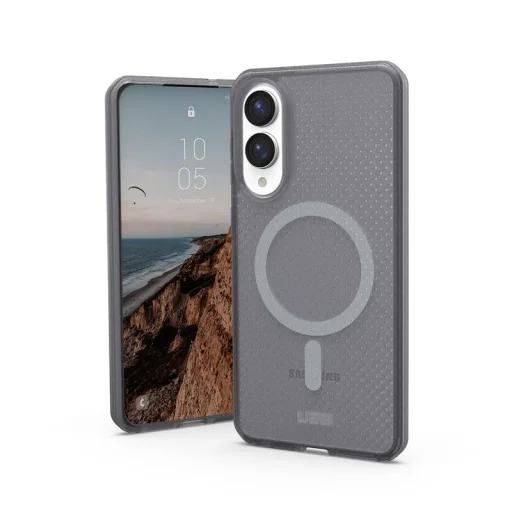 Samsung Galaxy S25 Edge popolavosivé magnetické puzdro UAG Dot - 1