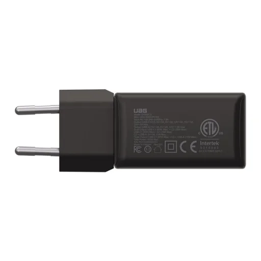 UAG SRGE 100W 3-portová sieťová nabíjačka, čierna - 4