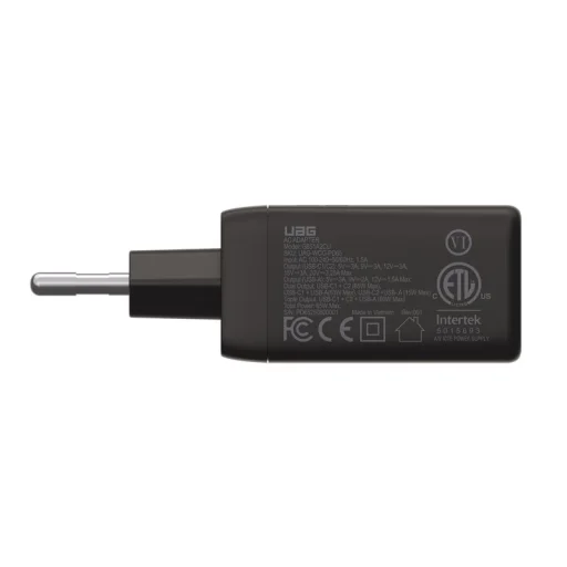 UAG SRGE 65W 3-portová GaN sieťová nabíjačka čierna - 4