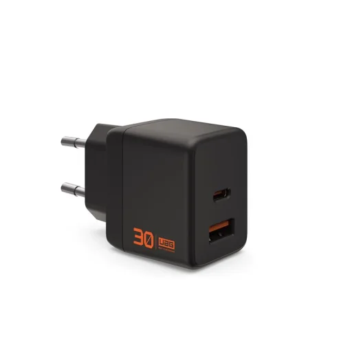 UAG SRGE 30W dvojportová sieťová nabíjačka čierna - 2