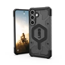 Samsung Galaxy S25 FE hamuszürke/fekete UAG Pathfinder Clear tok