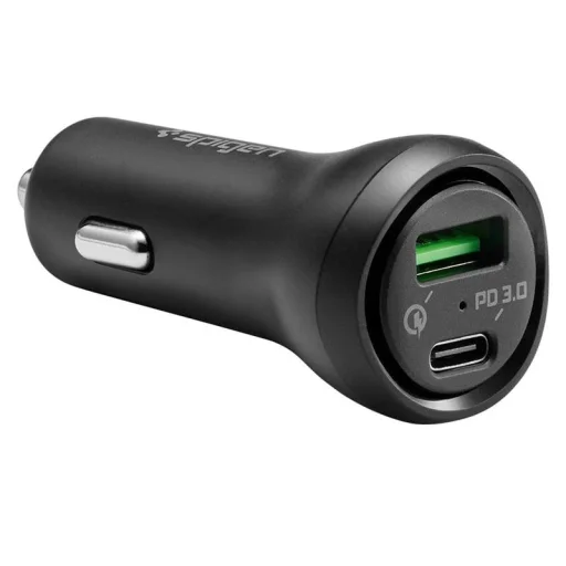 Spigen F31QC 48 W USB-C PD 3.0 a Quick Charge 3.0 nabíjačka do auta - 1