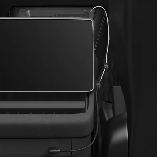 Spigen 3 v 1 držiak pre bezdrôtovú nabíjaciu stanicu Tesla čierny – Tesla Model 3 2024 - 15
