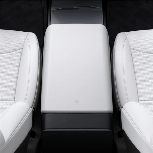 Spigen kryt lakťovej opierky biely – Tesla Model 3 2024 - 13