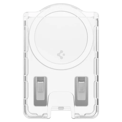 Spigen Ultra Hybrid Wallet MagSafe puzdro na karty, krištáľovo čisté – séria Samsung Galaxy S25 - 4