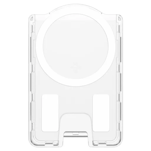 Spigen Ultra Hybrid Wallet MagSafe puzdro na karty, krištáľovo čisté – séria Samsung Galaxy S25 - 5