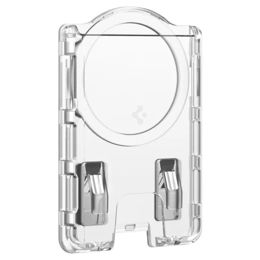 Spigen Ultra Hybrid Wallet MagSafe puzdro na karty, krištáľovo čisté – séria Samsung Galaxy S25 - 6