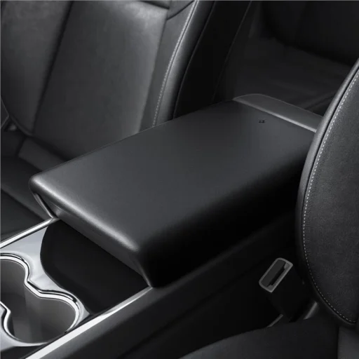 Spigen Tesla podložka pod lakťovú opierku čierna – Tesla Model Y/3 - 1