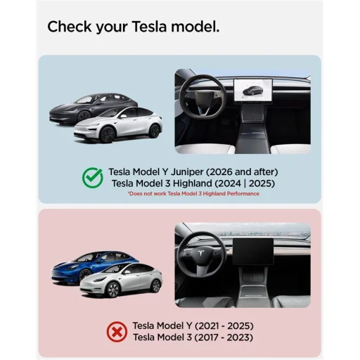 Spigen adaptér pre osviežovač vzduchu Tesla čierny – Tesla Model 3 (2024)/Y (Juniper) - 16