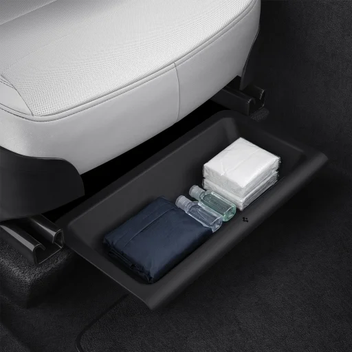 Spigen úložný organizér pod sedadlo čierny – Tesla Model Y Juniper - 14