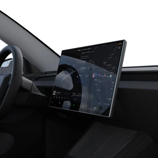 Spigen Tesla EZ Fit Clear ochranné sklo na displej pre Tesla Model Y L 2026, číre - 7