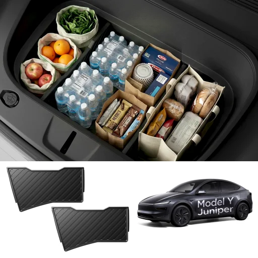 Spigen Tesla Frunk Divider organizér čierny pre Tesla Model Y Juniper - 2