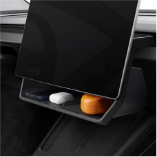 Spigen úložný priestor pod displej, čierny – Tesla Model 3 Highland 2024