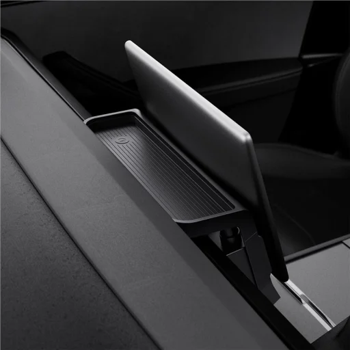 Spigen úložný priestor pod displej, čierny – Tesla Model 3 Highland 2024 - 12