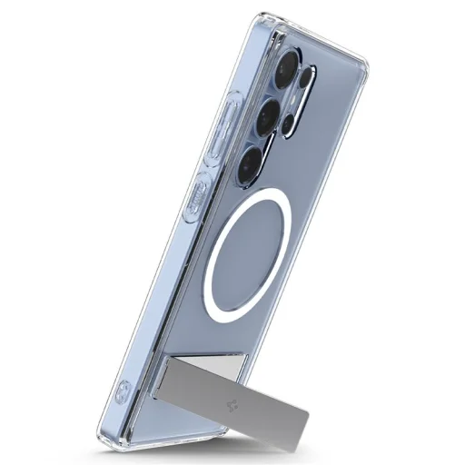 Samsung Galaxy S25 Ultra Spigen Ultra Hybrid S MagSafe puzdro, priehľadná biela - 2
