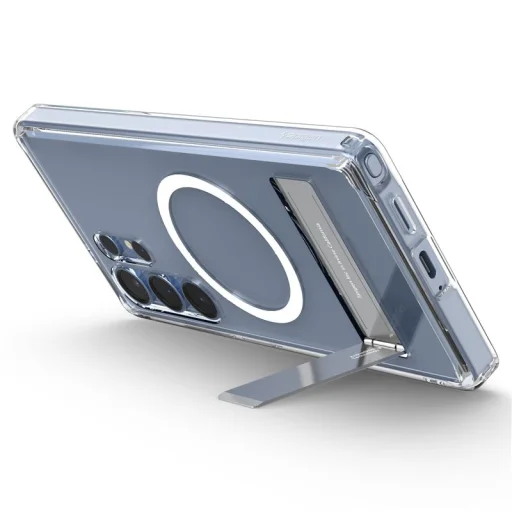 Samsung Galaxy S25 Ultra Spigen Ultra Hybrid S MagSafe puzdro, priehľadná biela - 5
