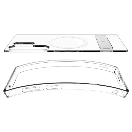 Samsung Galaxy S25 Ultra Spigen Ultra Hybrid S MagSafe puzdro, priehľadná biela - 8