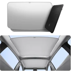 Spigen CryoShade slnečná clona na strešné okno pre Tesla Model 3 Highland, čierna