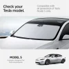 Spigen CryoShade slnečná clona na predné sklo čierna – Tesla Model S thumbnail