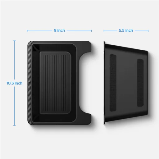 Spigen úložný box pod zadný výduch ventilácie pre Tesla Model Y, čierny - 2