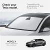 Spigen CryoShade slnečná clona na čelné sklo čierna Tesla Model X thumbnail