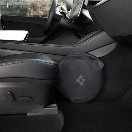 Spigen CryoShade slnečná clona na čelné sklo čierna Tesla Model X - 7