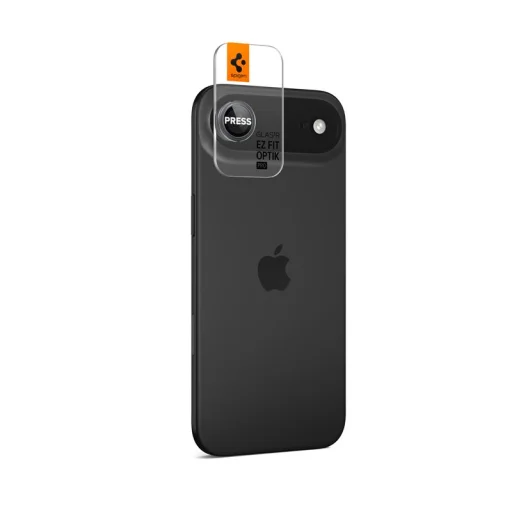 Spigen Glass tR EZ Fit Optik Pro ochranné sklo na šošovku fotoaparátu 2 ks sivé – iPhone Air - 3