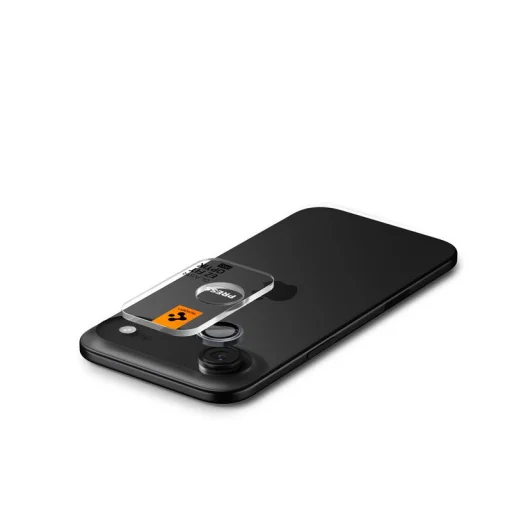 Spigen Glass tR EZ Fit Optik Pro ochranné sklo na šošovku fotoaparátu 2 ks sivé – iPhone Air - 7