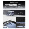 Priehľadné biele puzdro Spigen Ultra Hybrid S MagSafe pre Samsung Galaxy S25 thumbnail