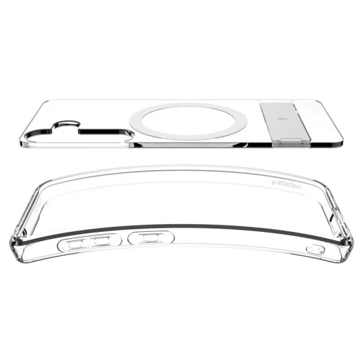  Samsung Galaxy S25 átlátszó fehér Spigen Ultra Hybrid S MagSafe tok - 14