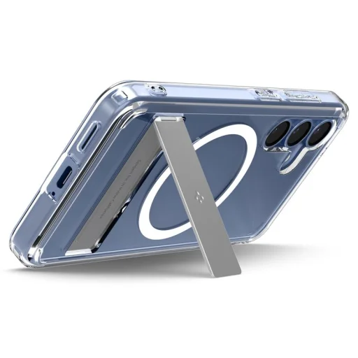 Priehľadné biele puzdro Spigen Ultra Hybrid S MagSafe pre Samsung Galaxy S25 - 5