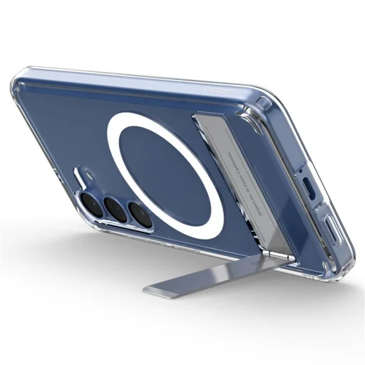 Priehľadné biele puzdro Spigen Ultra Hybrid S MagSafe pre Samsung Galaxy S25 - 6