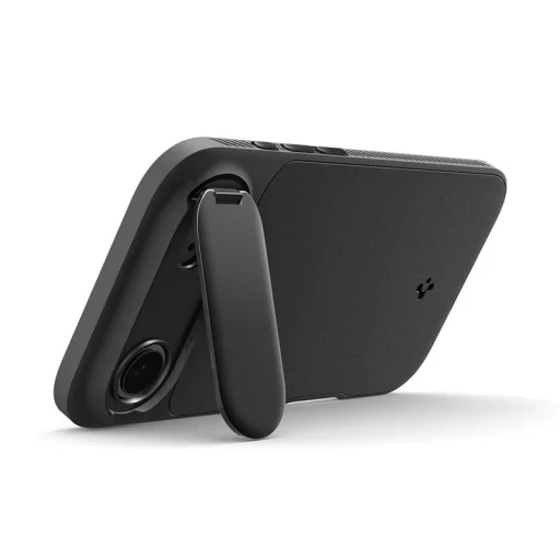 Čierny kryt Spigen Optik Armor MagSafe pre iPhone Air - 6