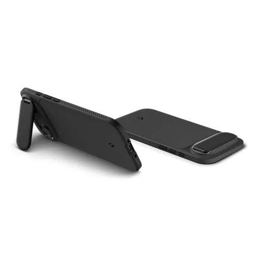 Čierny kryt Spigen Optik Armor MagSafe pre iPhone Air - 8